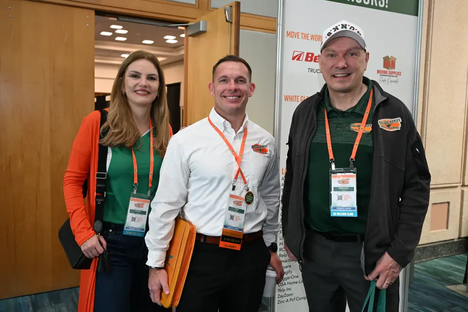 Franchise partners at the College HUNKS Annual Reunion